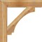 Ekena Millwork Imperial Block Rough Sawn Bracket, Western Red Cedar, 6"W x 36"D x 36"H BKT06X36X36IMP05RWR - alternate 2